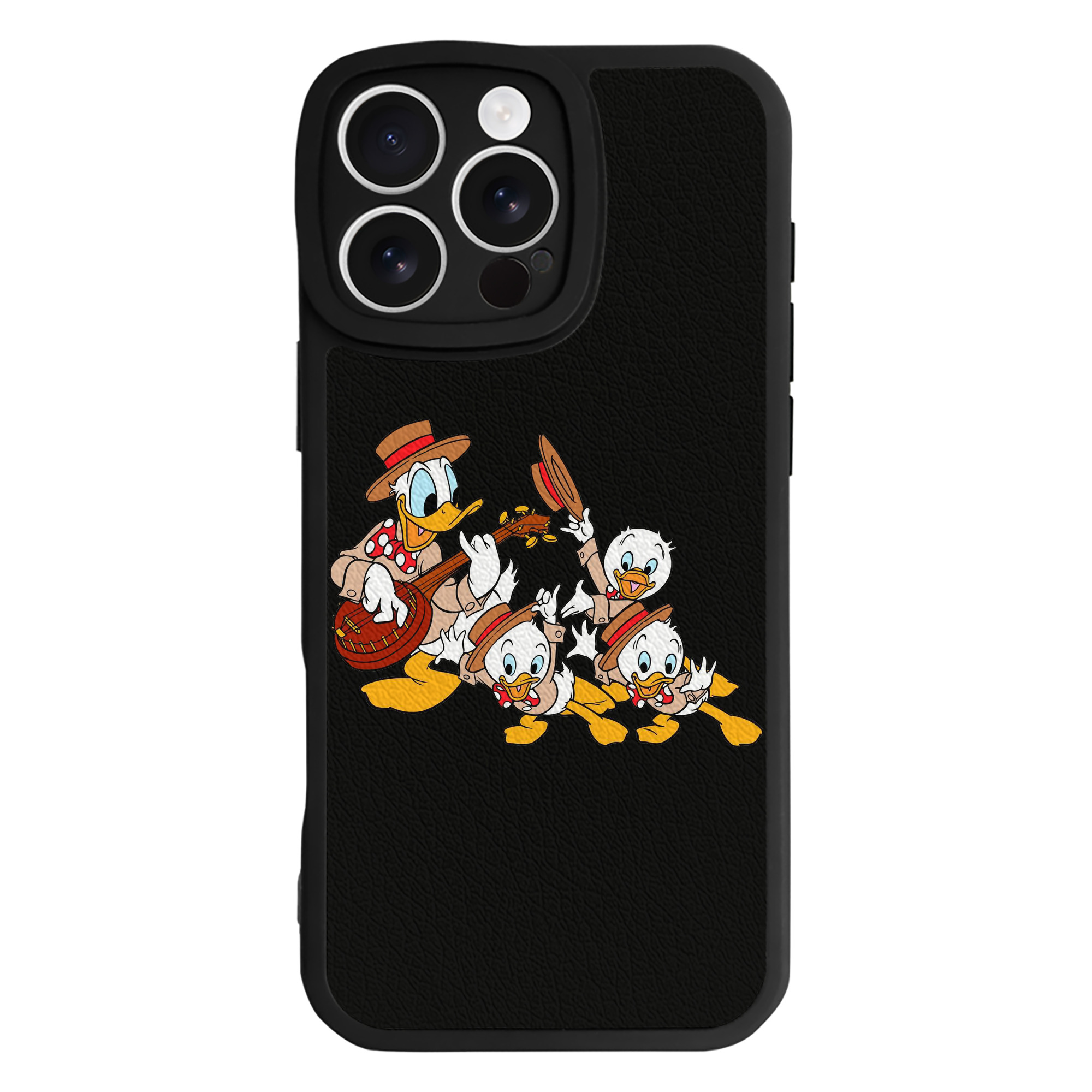 （画像用） ミッキーマウス Mickey Mouse 【iPhone 16シリーズ対応】シリコンスマホケース（レザー調） 材質：シリコン